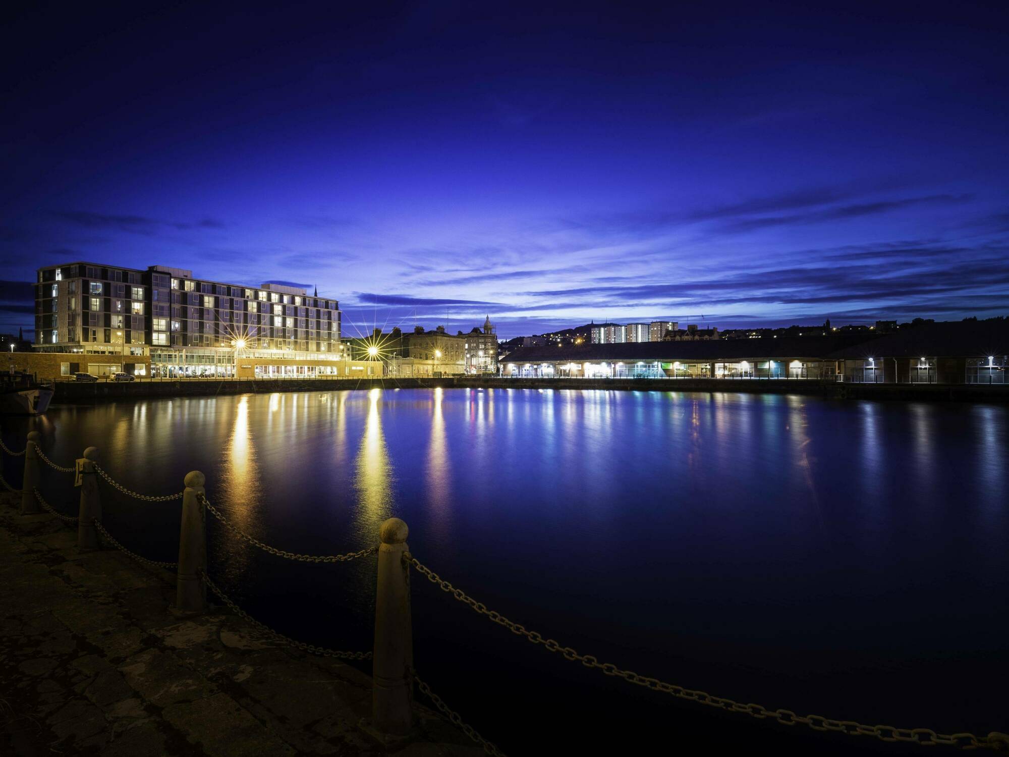 Apex City Quay Hotel & Spa Dundee Exterior foto